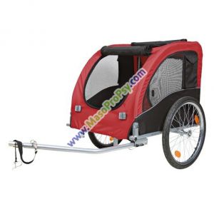 Vozík pro psa za jízdní kolo L 60x57x80cm do 40 kg