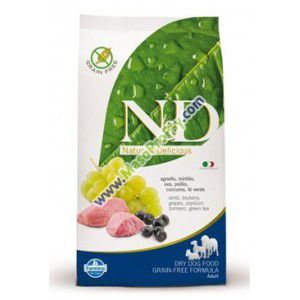 N&D Grain Free DOG Adult Lamb & Blueberry 12kg