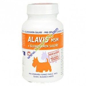 Alavis MSM+Glukosamin sulfát pro psy 60tbl 