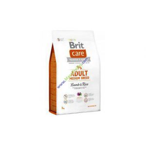 Brit care adult medium hotsell breed lamb & rice