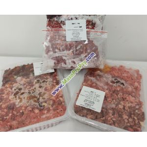 MPP BARF 5 kuřec&iacute; + kachn&iacute; kř&iacute;dla mlet&aacute; + červen&aacute; řepa